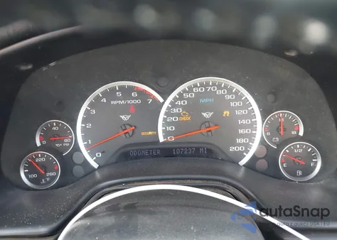 1998 Chevrolet Corvette из США, поврежденный, VIN 1G1YY32G8W5110998